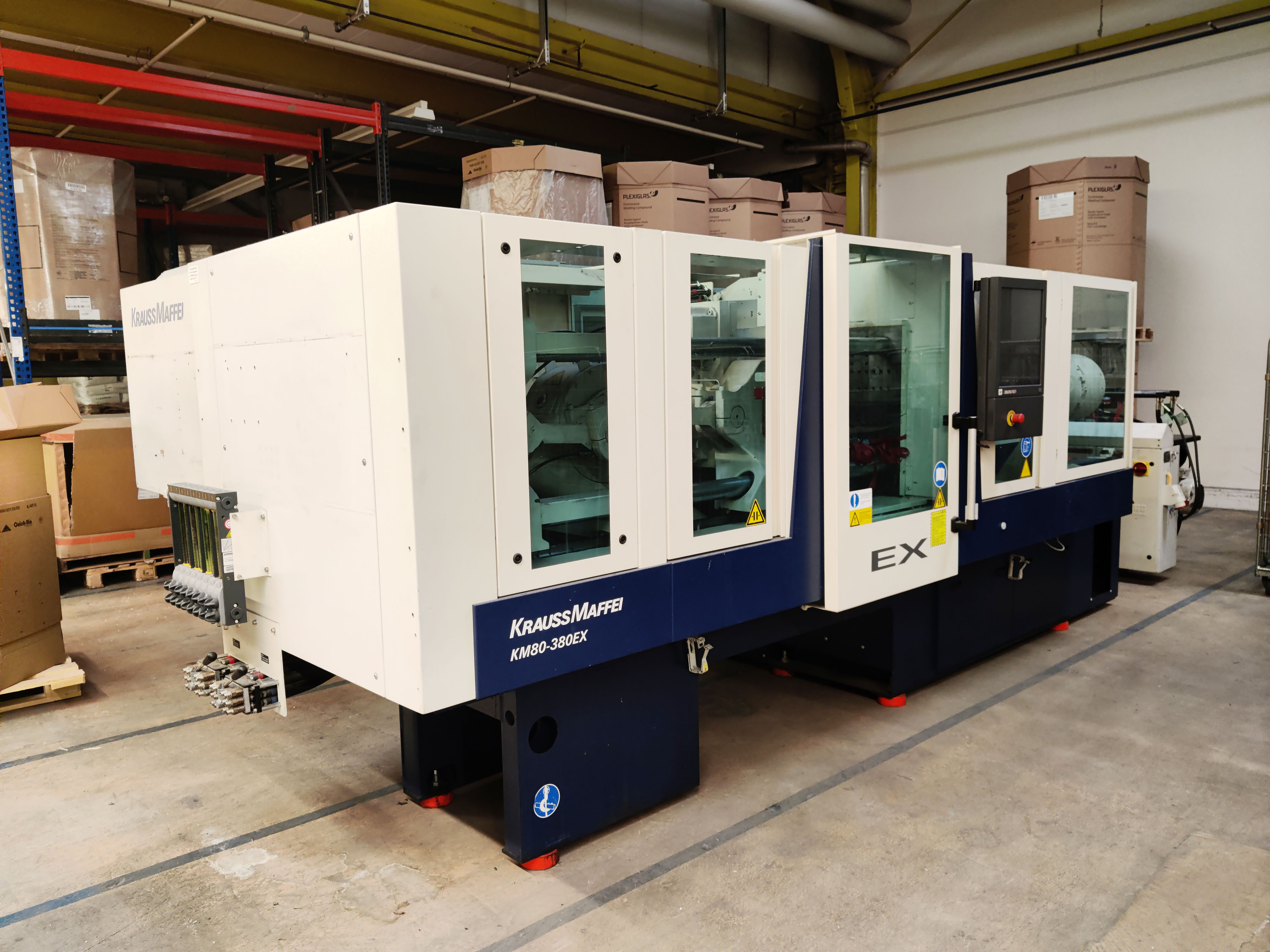 Pos.  1:  vollelektr. Spritzgießmaschine – Lot  1:  Fully electric injection molding machine