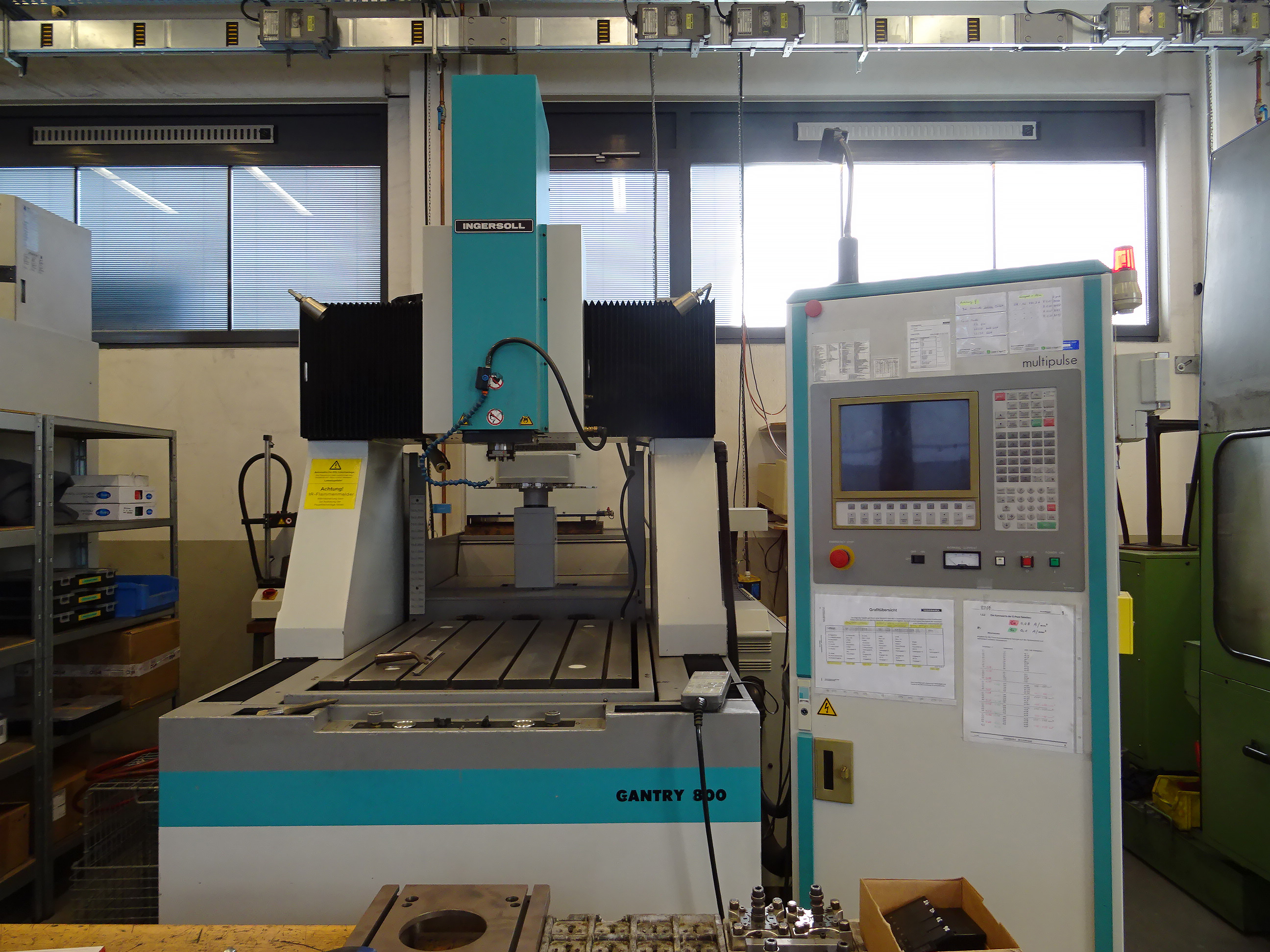 Senkerodiermaschine, Fabr. Ingersoll, Typ Gentry 800, Bj. 1999 - Lüders ...