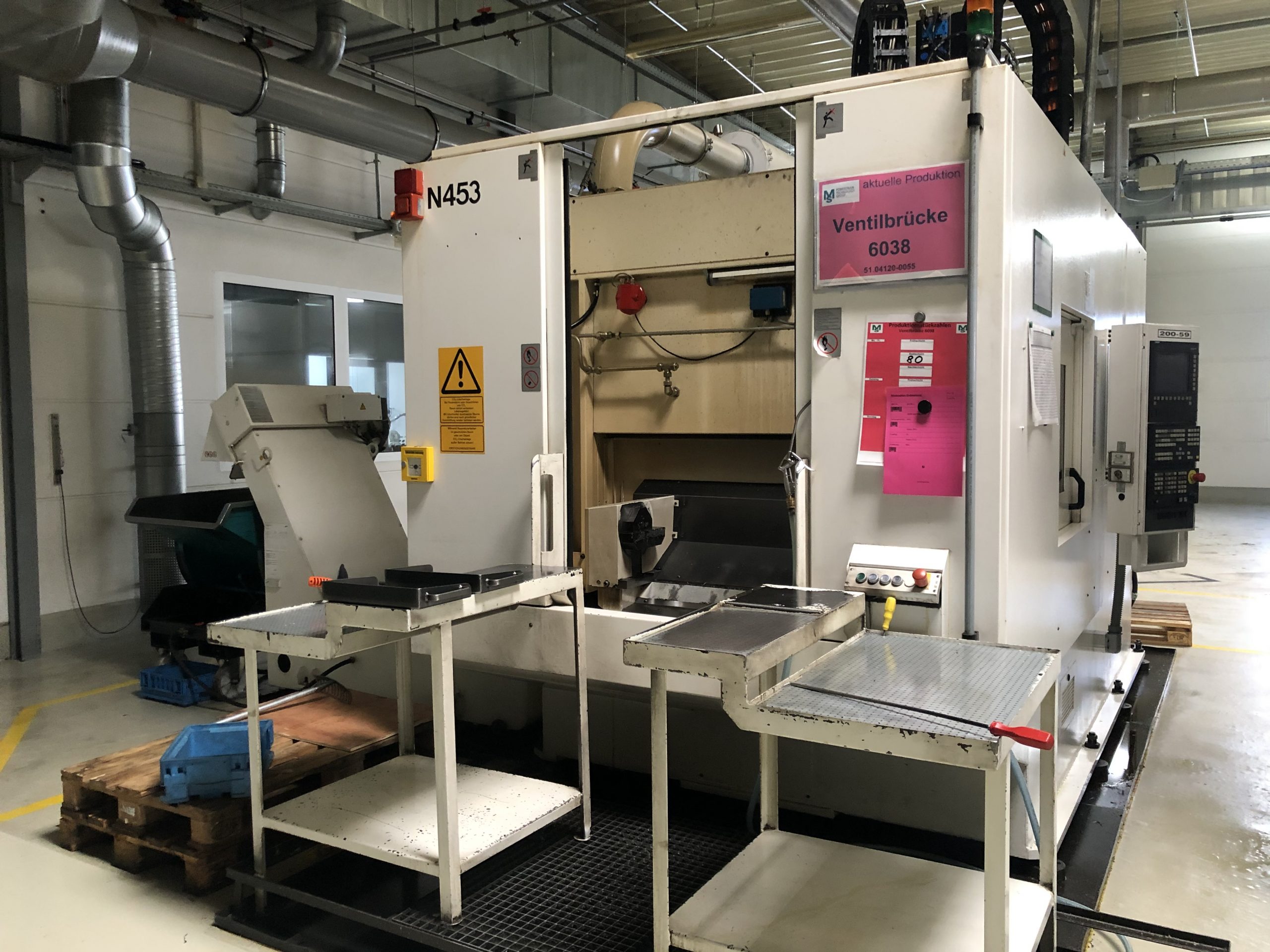 MS Powertrain Technology GmbH 3x Doppelspindel Bearbeitungszentren 