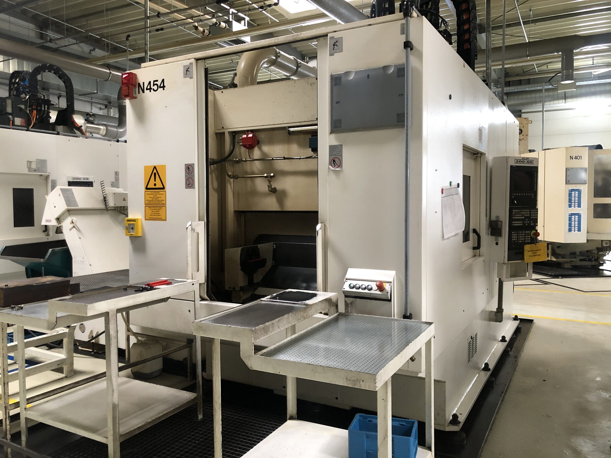 MS Powertrain Technology GmbH 3x Doppelspindel Bearbeitungszentren 